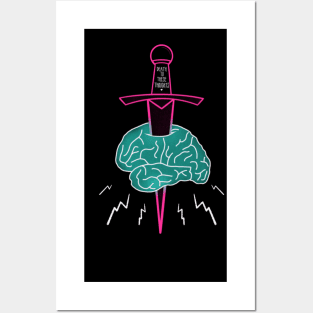 Death to These Thoughts. Posters and Art